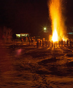 Osterfeuer ©Peter Becker