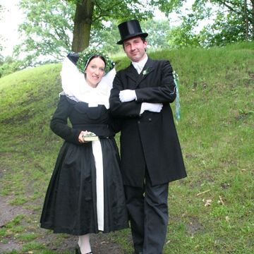 Brautpaar zur Sagennacht &copy;Christoph Neumann