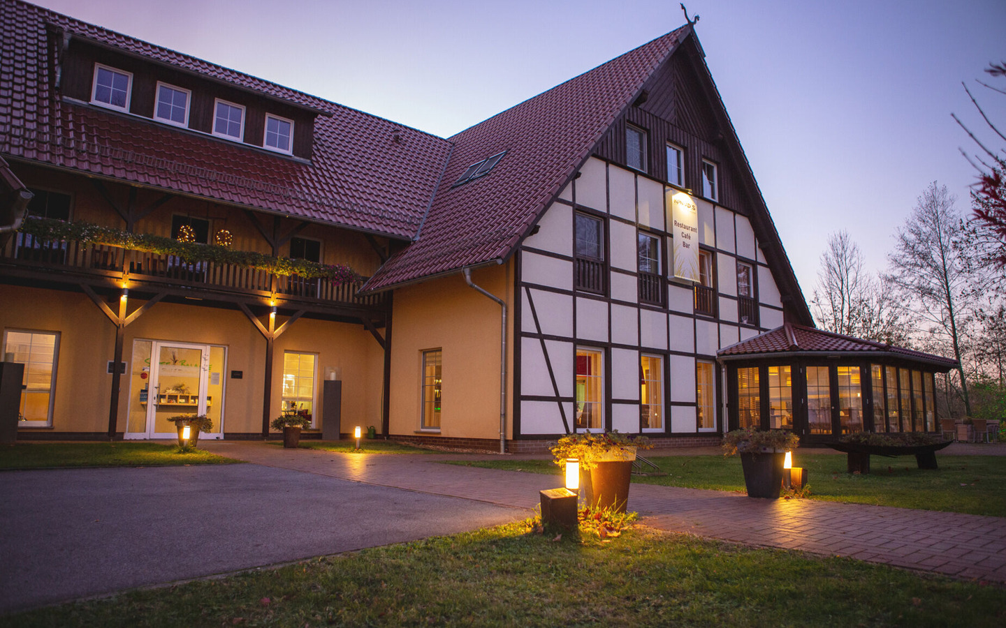 Romatische Abendstimmung