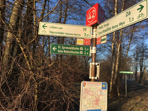 Knotenpunkte &copy;Touristinfo Burg