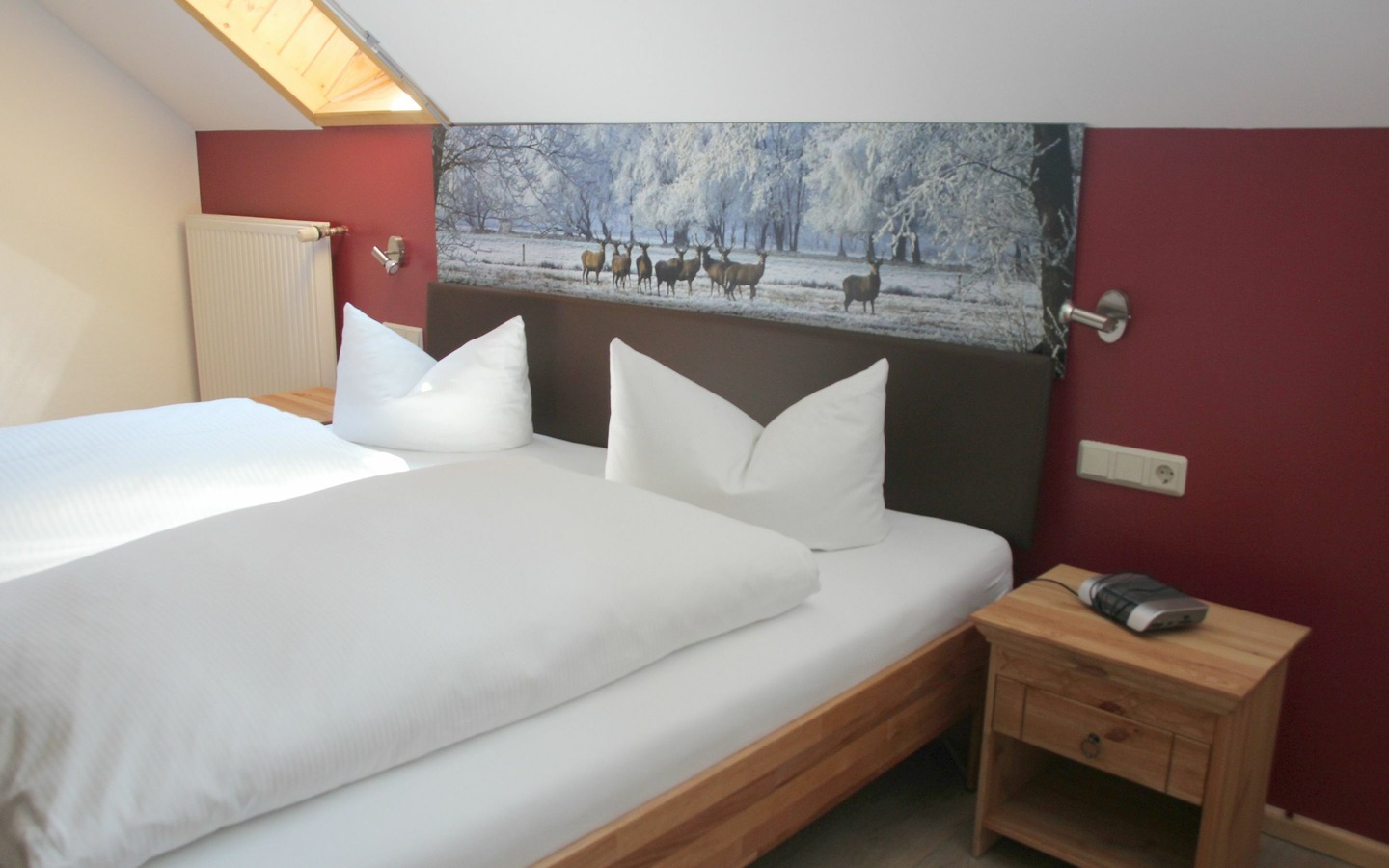 Zimmer im Landgasthof Zur Wildbahn, Foto: Peter Becker, Lizenz: Landgasthof Zur Wildbahn