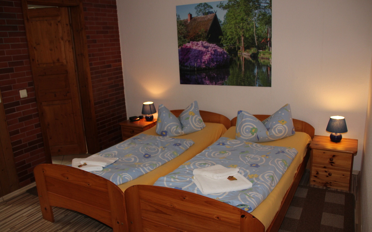 Zimmer im Landgasthof Zur Wildbahn, Foto: Peter Becker, Lizenz: Landgasthof Zur Wildbahn