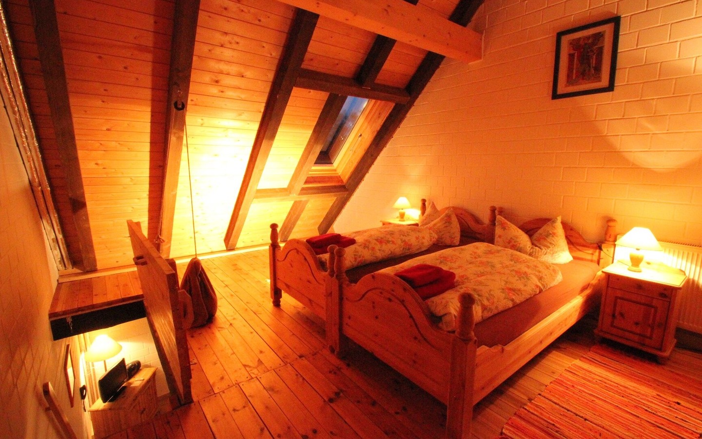 Ansicht 1 Galeriezimmer (&uuml;ber dem DZ als Zusatzbelegung +2 )