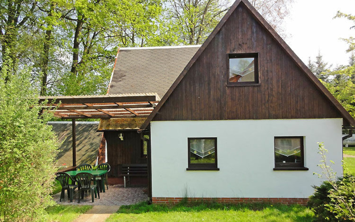 Ferienhaus mit Terrasse, Foto: Ferienhof Schupan