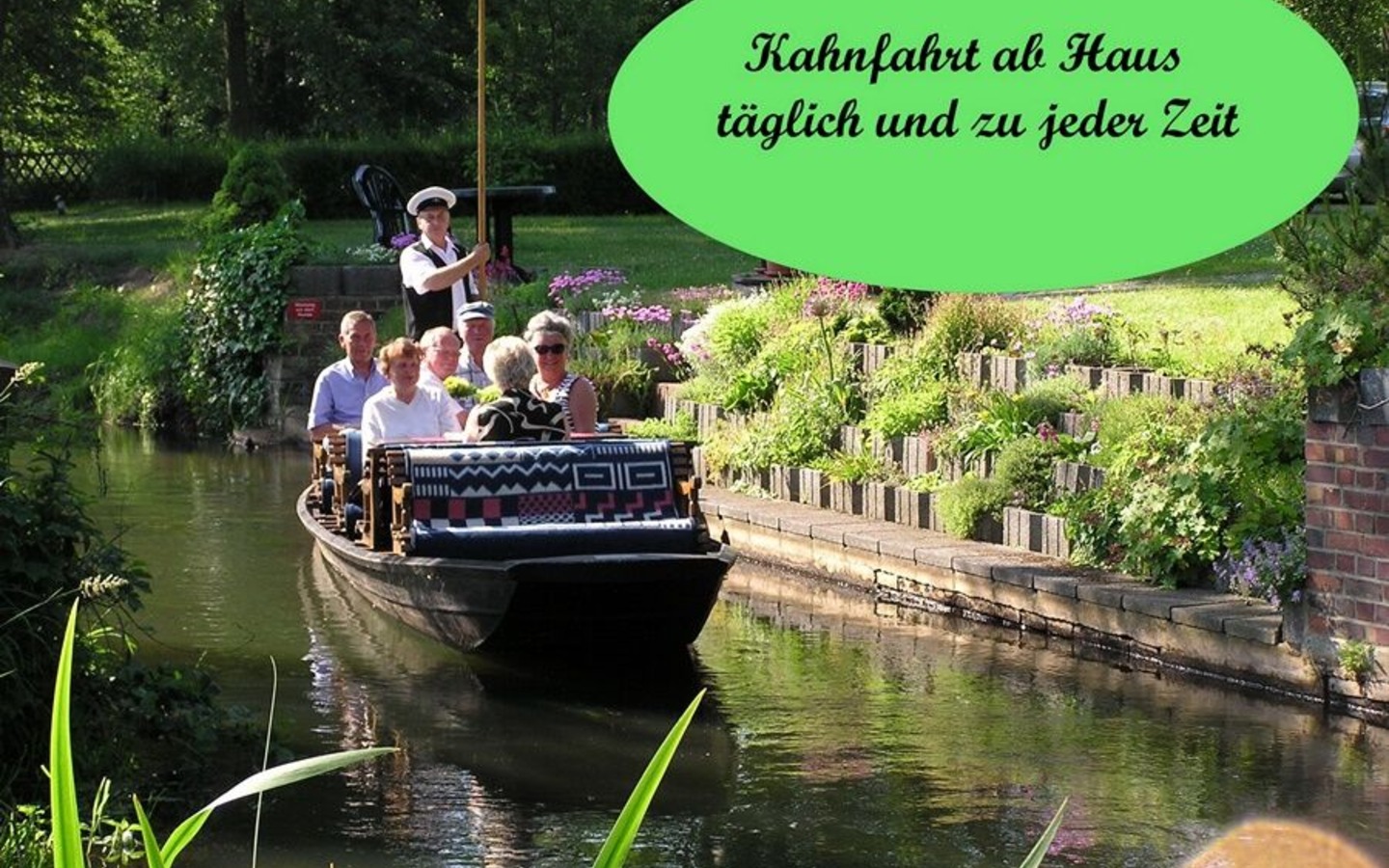 Kahnfahrt durch den Spreewald