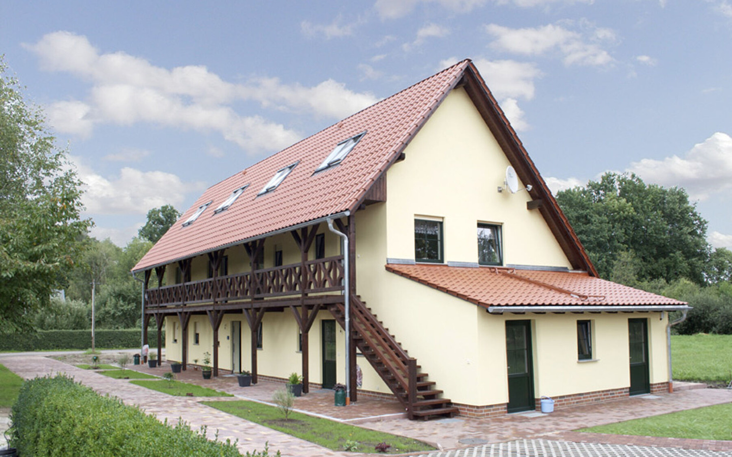 Au&szlig;enansicht Garten