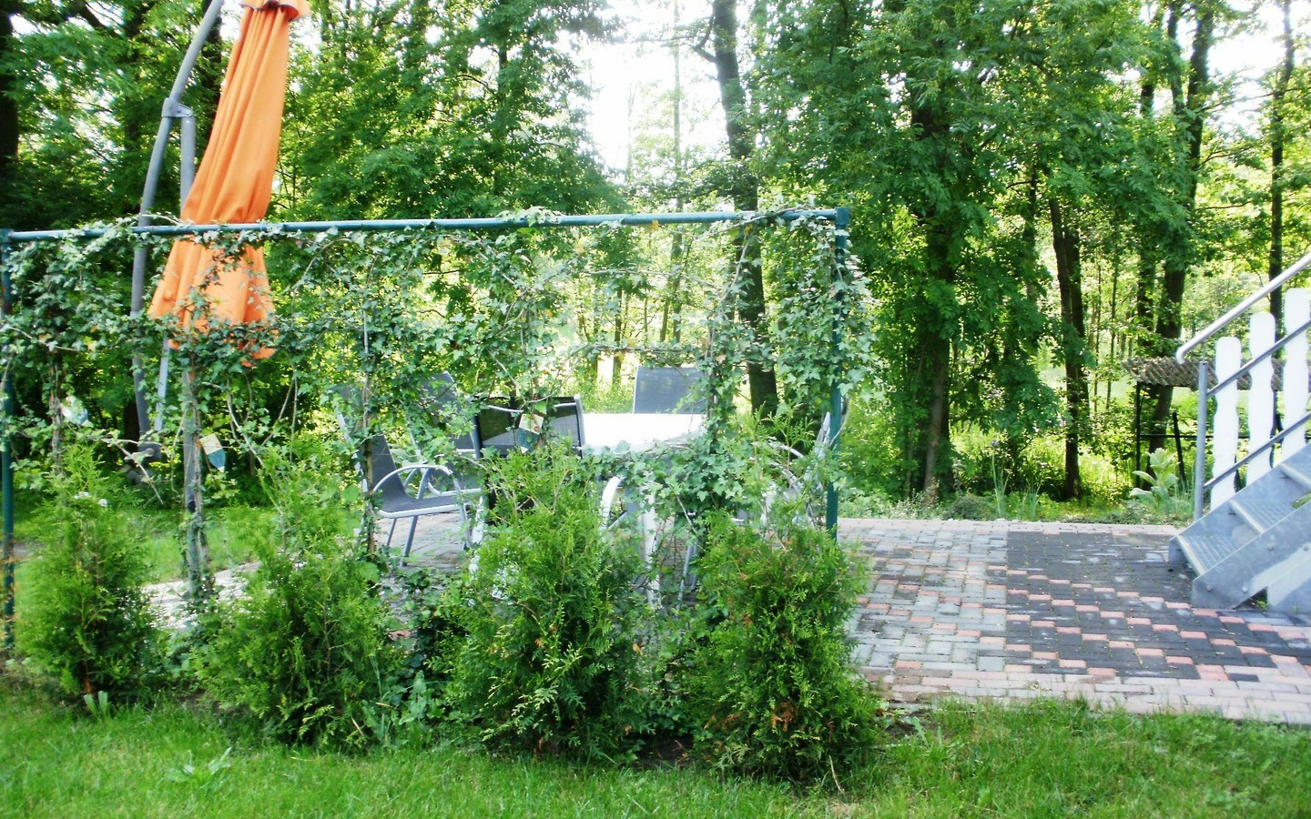 Terrasse f&uuml;r Ferienwohnung 80qm