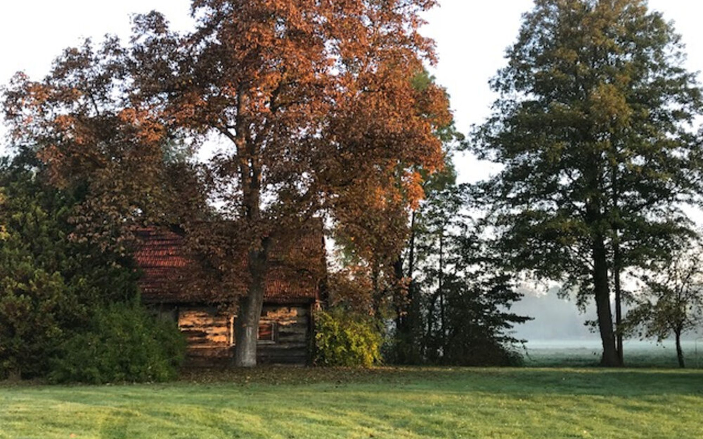 Altes Spreewaldhaus auf dem Grundst&uuml;ck