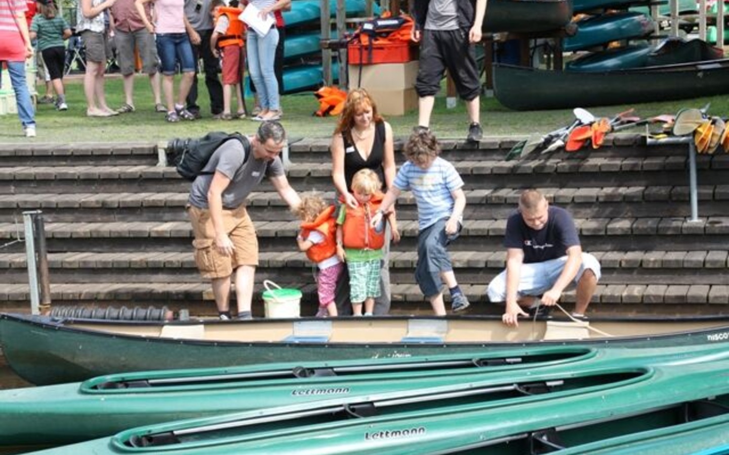 Paddeln im Spreewald, Foto: Bootshaus am Leineweber