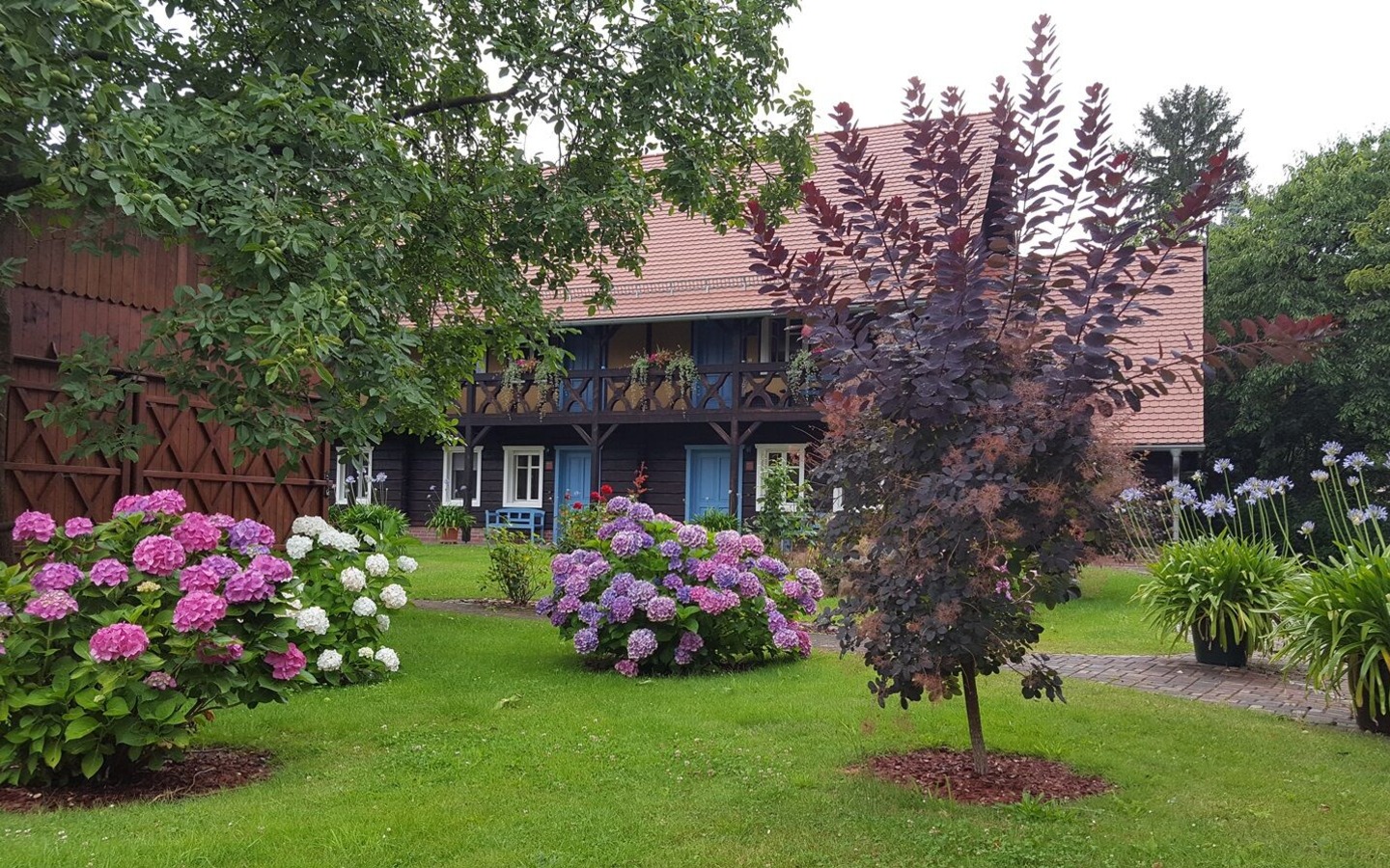 Gartenansicht Schiemenzflie&szlig;