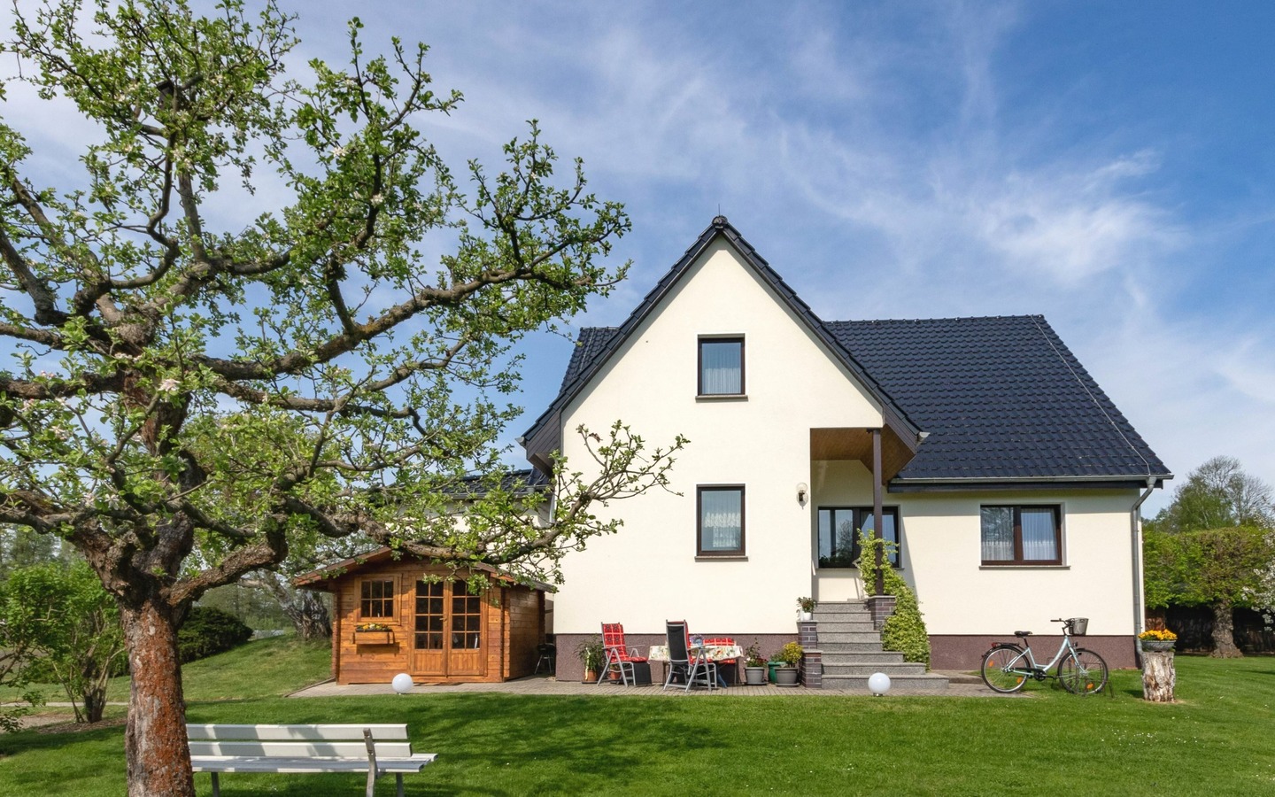 Au&szlig;enansicht Ferienwohnung Schulz, Christa