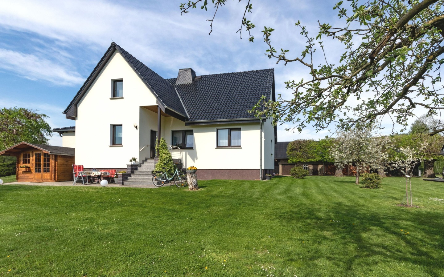 Au&szlig;enansicht Ferienwohnung Schulz, Christa