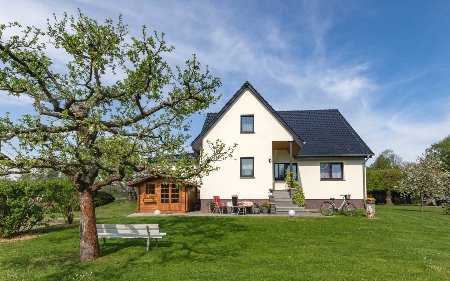 Au&szlig;enansicht Ferienwohnung Schulz, Christa