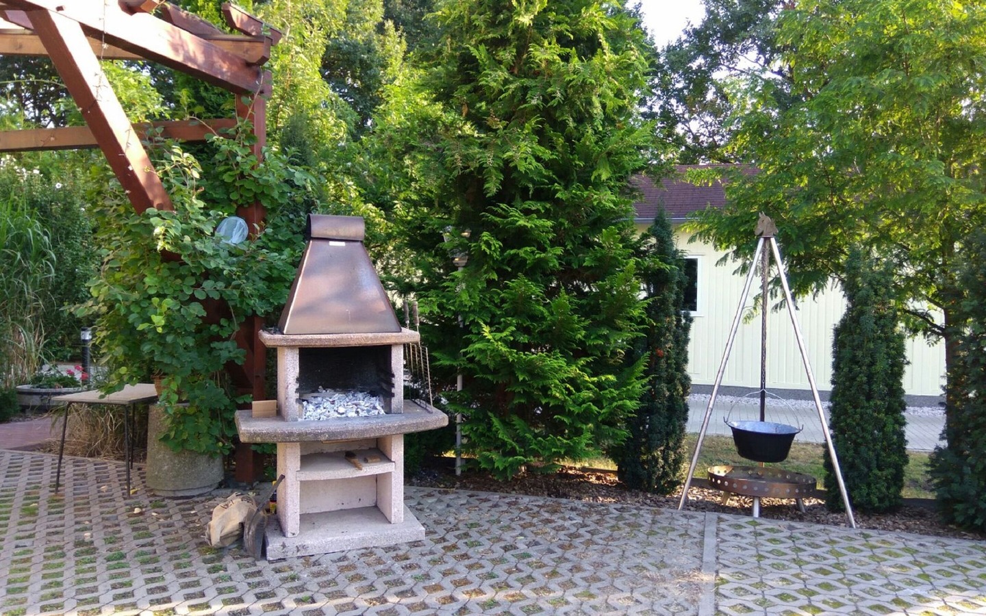 Au&szlig;enansicht Reiterhof zum Spreewald, Foto: Familie Brachmann, Lizenz: Familie Brachmann