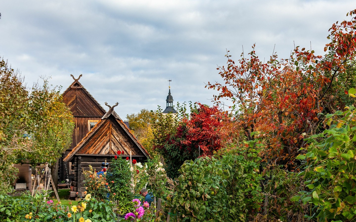 Herbst in Burg (Spreewald), Foto: Peter Becker, Lizenz: Amt Burg (Spreewald)