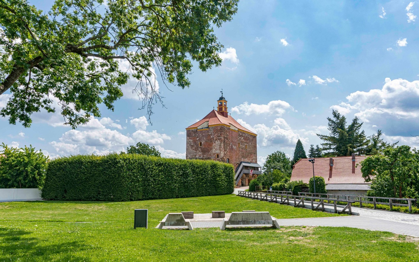 Festungsturm Peitz, Foto: Peter Becker, Lizenz: Amt Burg (Spreewald)