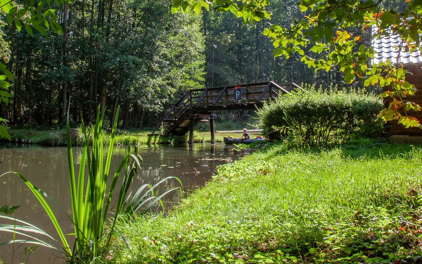Hafen Waldschl&ouml;&szlig;chen, Foto: Peter Becker, Lizenz: Amt Burg (Spreewald)