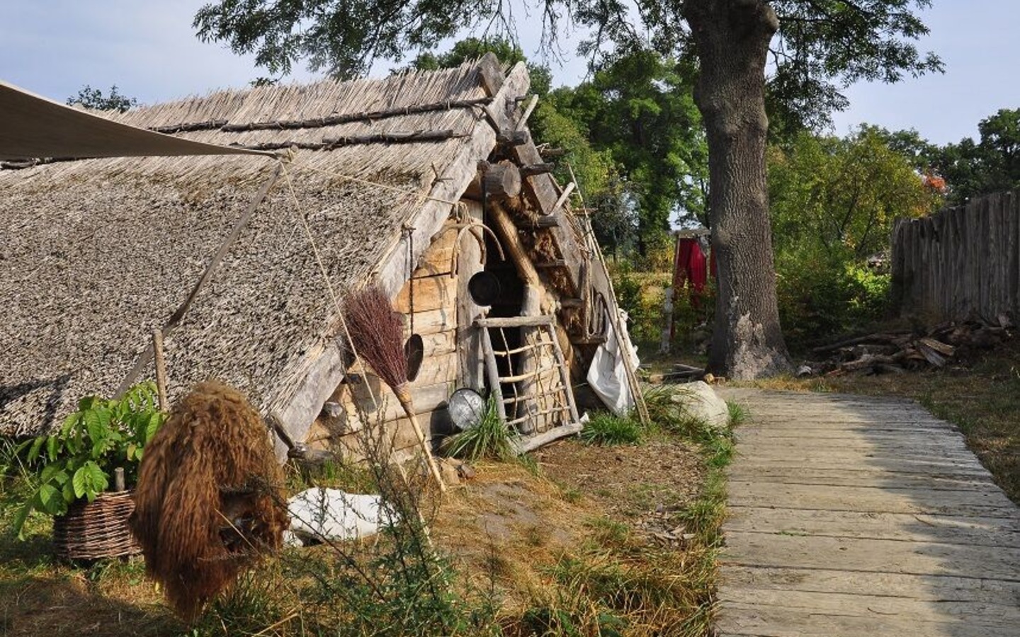 Mittelalterdorf Stary Lud, Foto: Bernd Choritz, Lizenz: Amt Burg (Spreewald)
