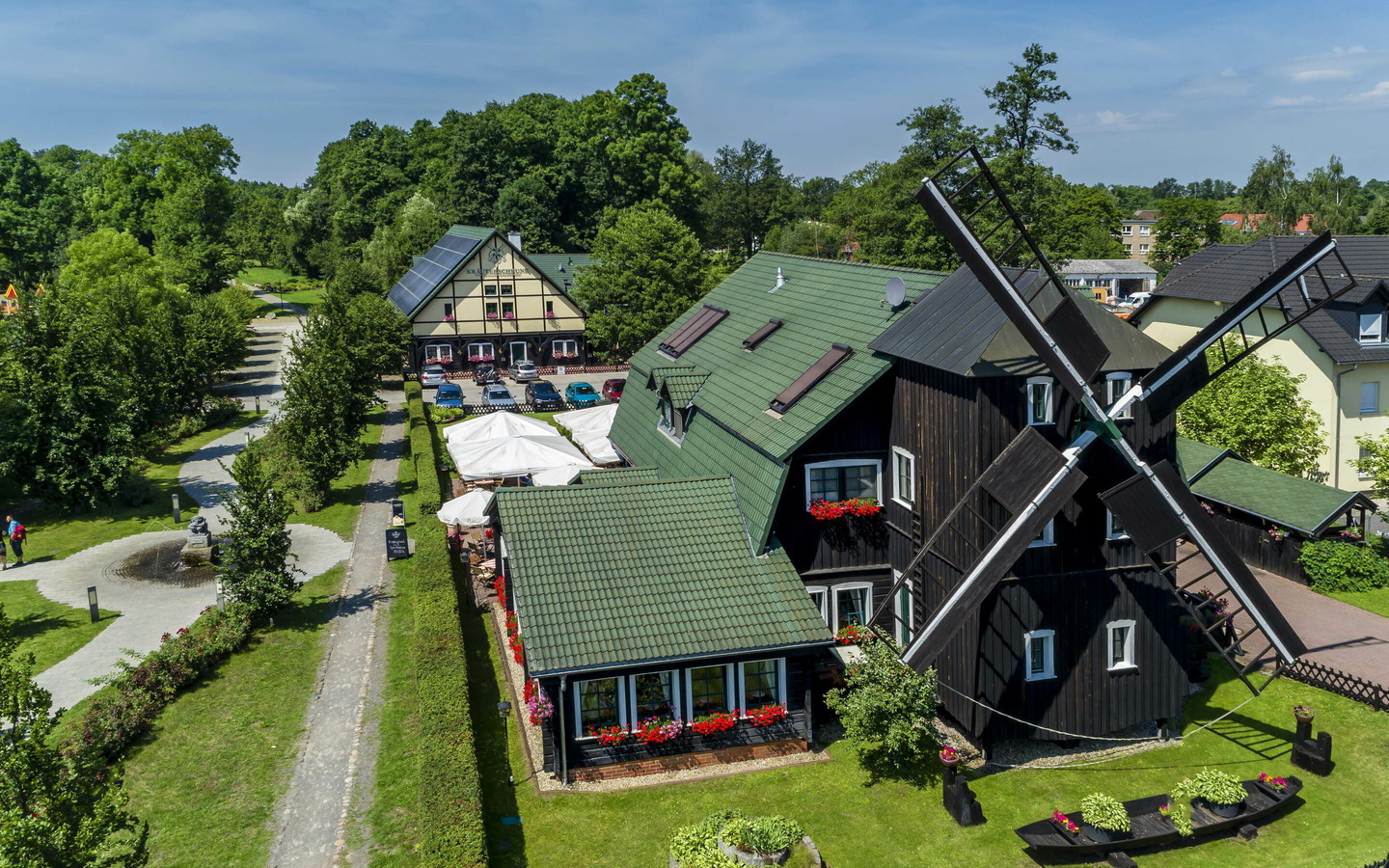 Kr&auml;uterm&uuml;hlenhof Burg Spreewald, Foto: Rainer Weisflog, Lizenz: Kr&auml;uterm&uuml;hlenhof Burg Spreewald