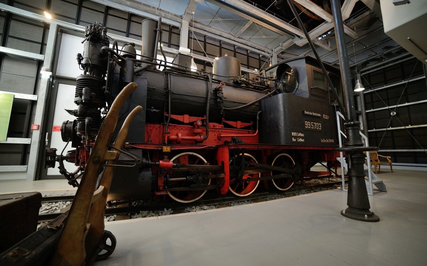 Spreewaldmuseum L&uuml;bbenau - Spreewaldbahn, Foto: Silvano Procopius, Lizenz: Museum OSL
