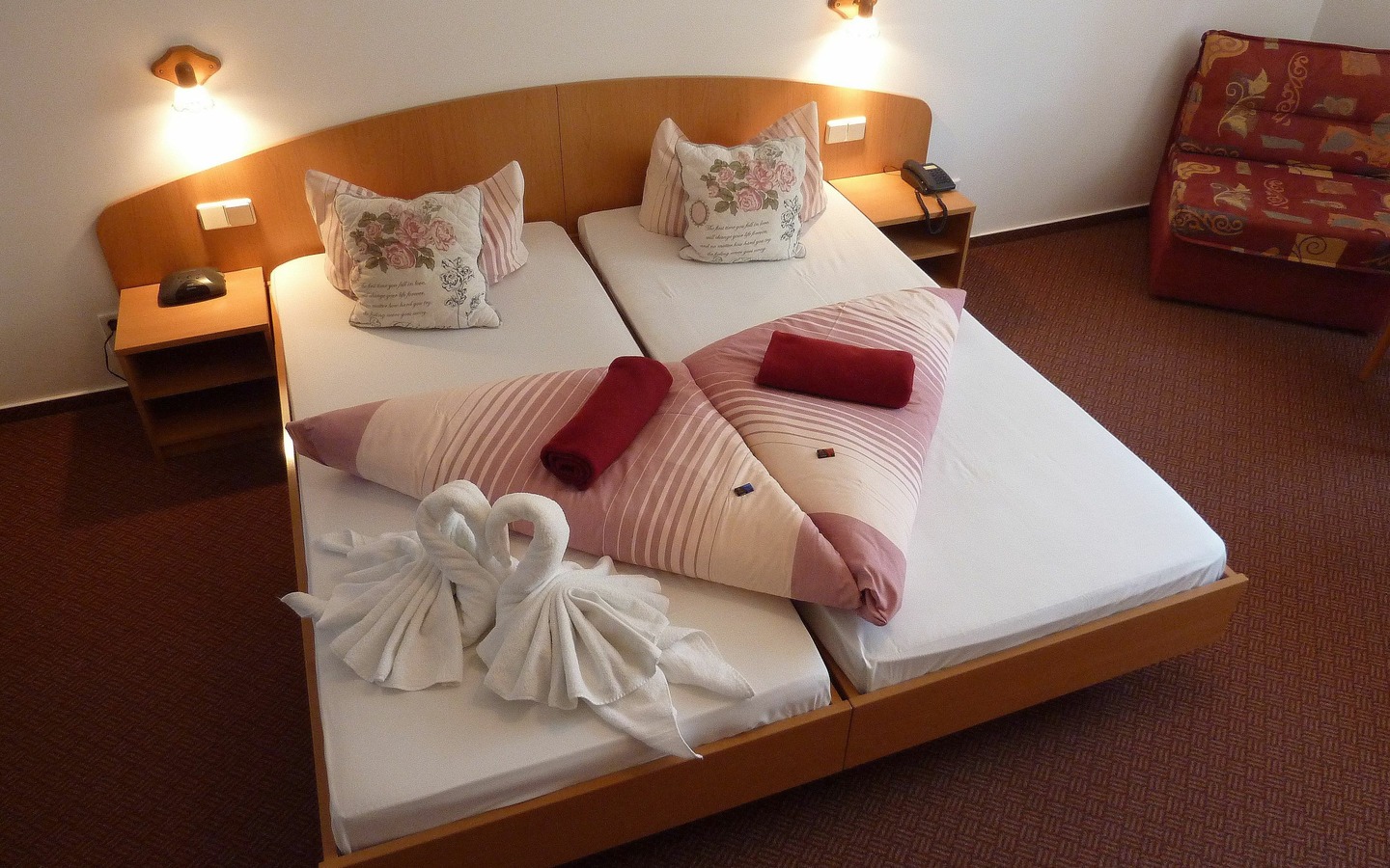 Spreewald Pension Spreeaue - Burg Doppelzimmer Apartment, Foto: Pension Spreeaue, Lizenz: Amt Burg (Spreewald)