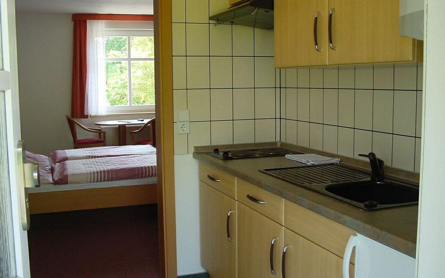 Spreewald Pension Spreeaue - Unterkunft mit Zimmerk&uuml;chen, Foto: Pension Spreeaue, Lizenz: Amt Burg (Spreewald)