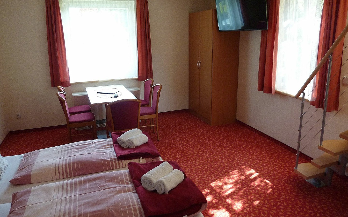 Spreewald Pension Spreeaue Burg Maisonette erste Ebene, Foto: Pension Spreeaue, Foto: Pension Spreeaue, Lizenz: Amt Burg (Spreewald)