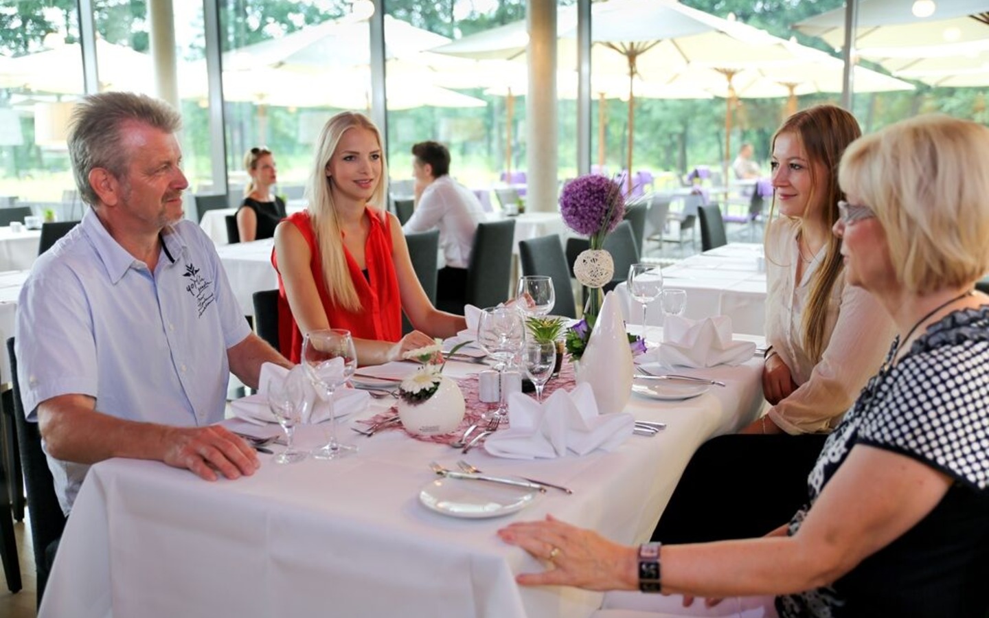 Restaurant im Spreewald Thermenhotel, Foto: Spreewaldtherme Burg (Spreewald), Lizenz: Amt Burg (Spreewald)