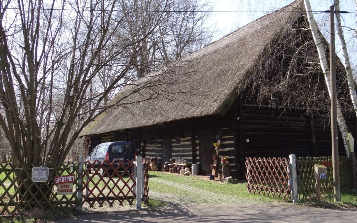 T&ouml;pferei Piezonka, Foto: Wolfgang Roth, Lizenz: Amt Burg (Spreewald)