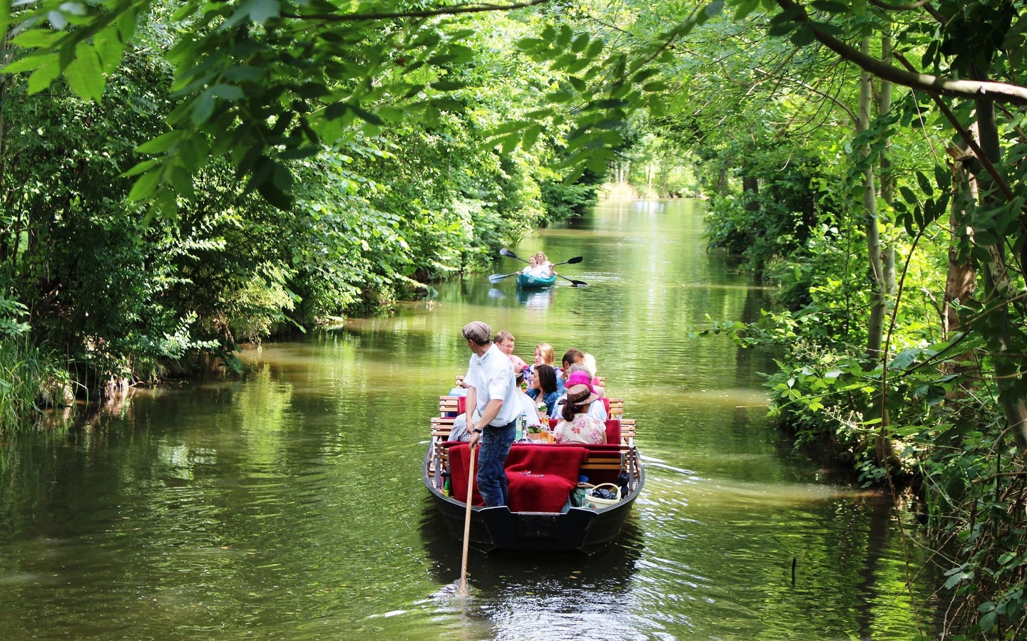 Kahnfahrten, Foto: Spreehafen Burg, Lizenz: Amt Burg (Spreewald)