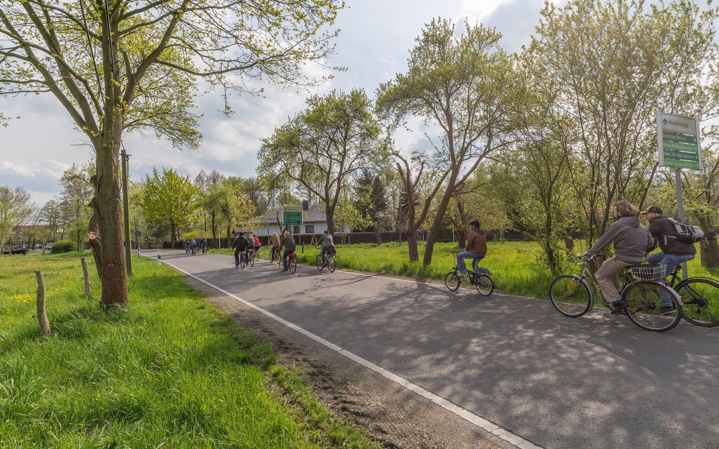 Fahrradfahren im Spreewald, Foto: TMB-Fotoarchiv/Steffen Lehmann, Lizenz: Amt Burg (Spreewald)