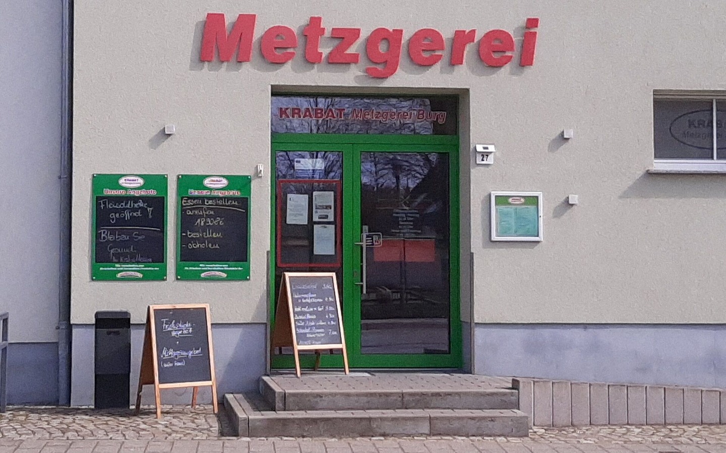 Krabat Metzgerei Au&szlig;enansicht, Foto: Touristinformation Burg im Spreewald, Lizenz: Amt Burg (Spreewald)