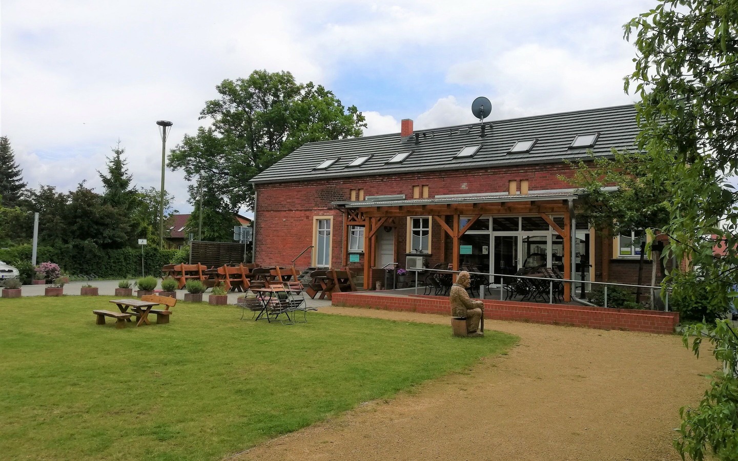 Caf&eacute; Liska, Foto: Marlies G&ouml;hlert, Lizenz: Amt Burg (Spreewald)
