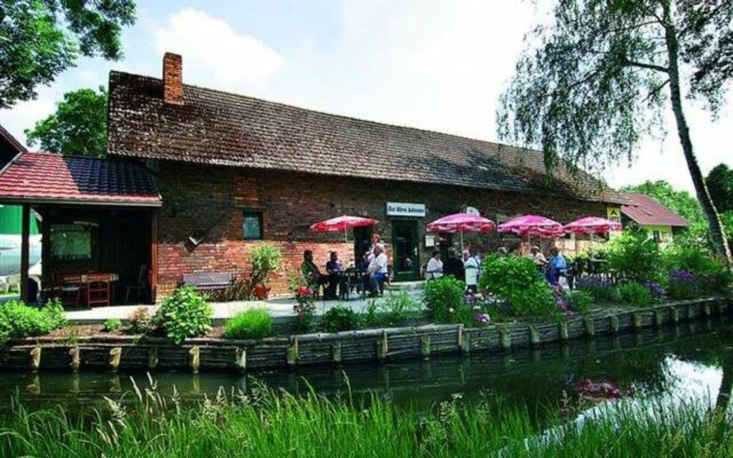 Hafen zur alten Aalreuse, Foto: Angela Wentow, Lizenz: Amt Burg (Spreewald)