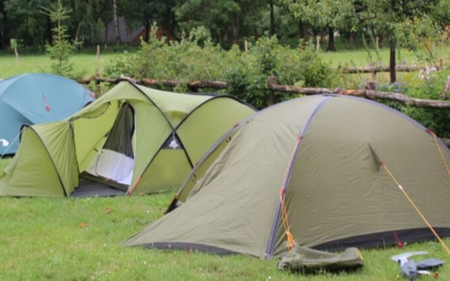 Zeltplatz, Foto: Landgasthof Zur Wildbahn, Lizenz: Amt Burg (Spreewald)