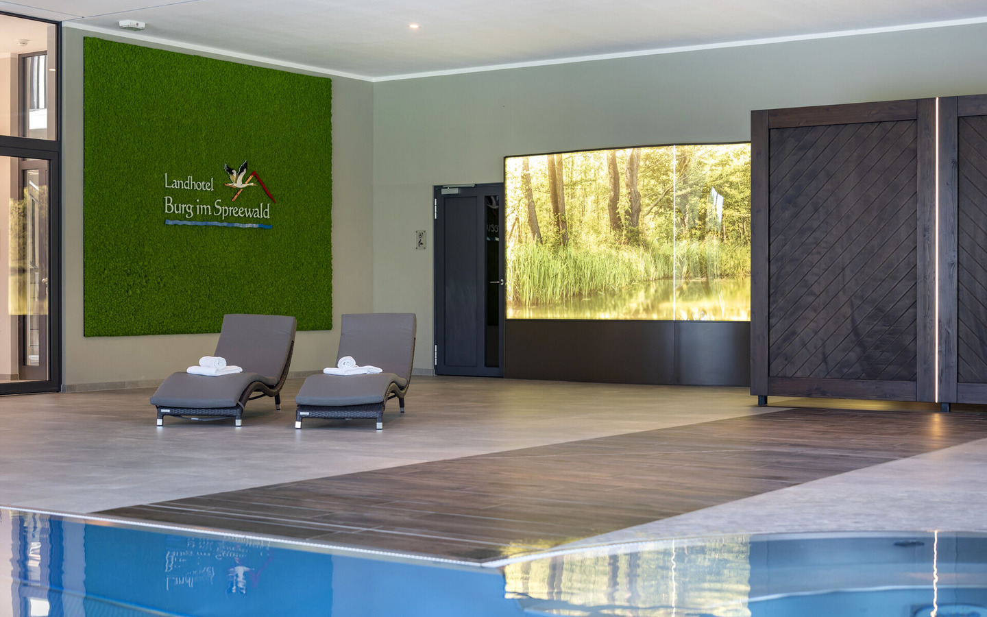 Wellnessbereich, Foto: Gloede, Lizenz: Amt Burg (Spreewald)