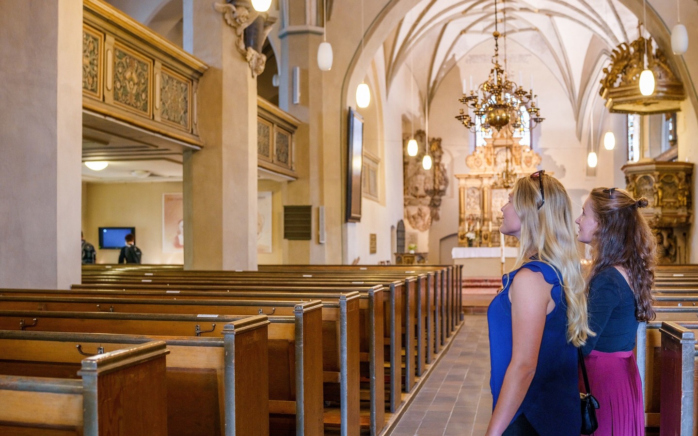 Innenraum Paul-Gerhardt-Kirche, Foto: framerate-media.de