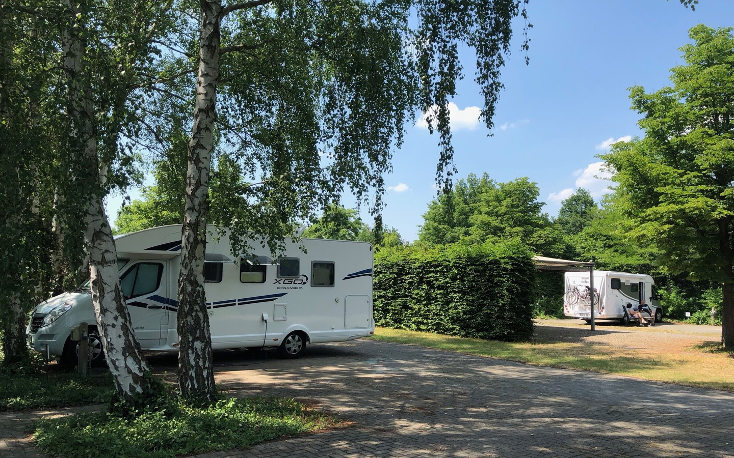 Caravanstellplatz im Spreeauenpark, Foto: CMT Cottbus