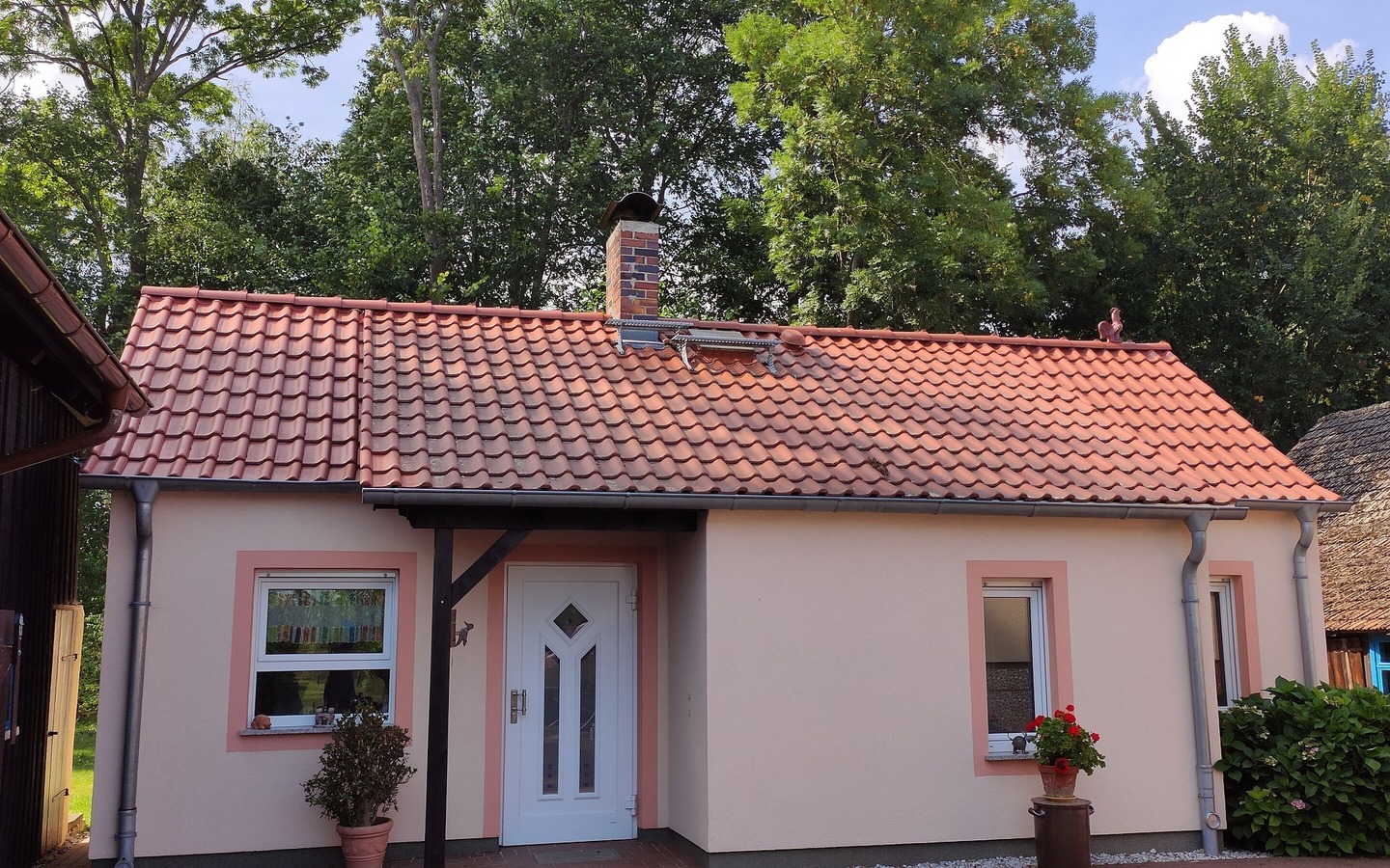 Ferienhaus am Holunderfliess Aussenansicht, Foto: Gundula Groenke