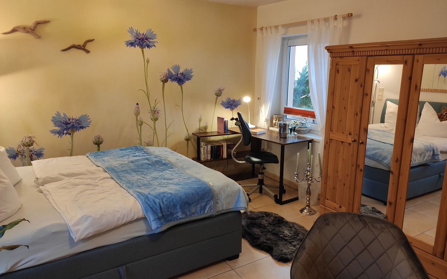 Schlafbereich, Foto: Gundula Groenke