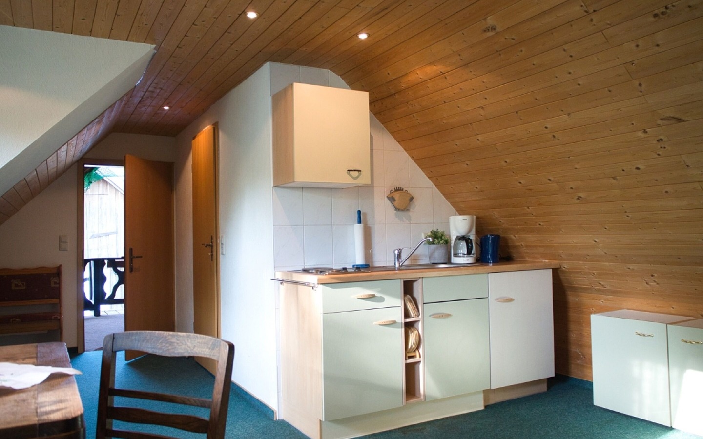 Gro&szlig;e Ferienwohnung K&uuml;che, Foto: Christiane Buchan, Lizenz: Ferienwohnung Spreewaldstille