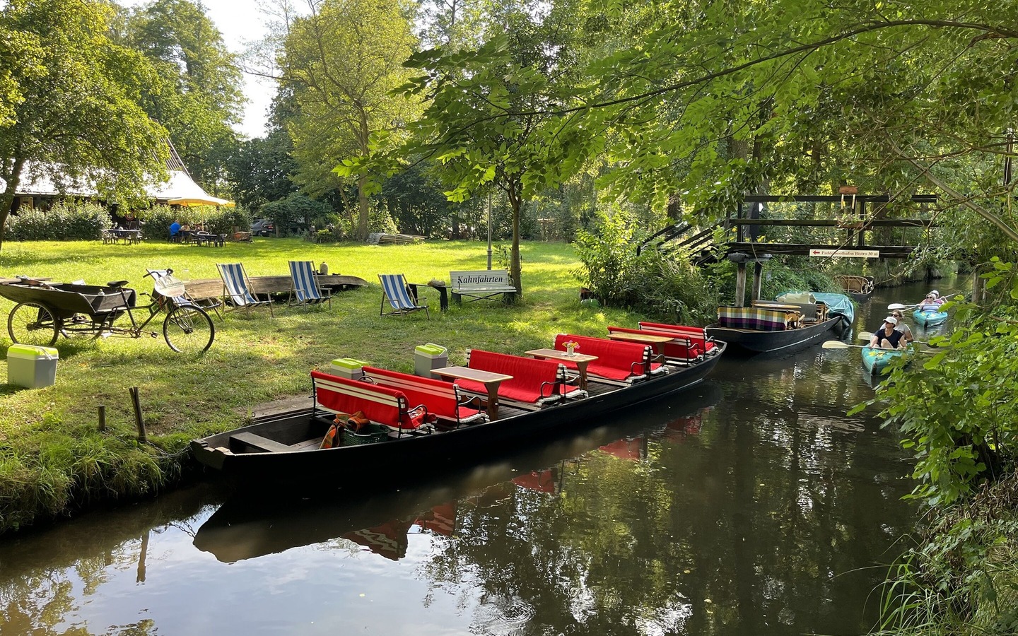 Kahnhafen am Kuhstall, Foto: Frank Leutsch, Lizenz: Kahnhafen am Kuhstall