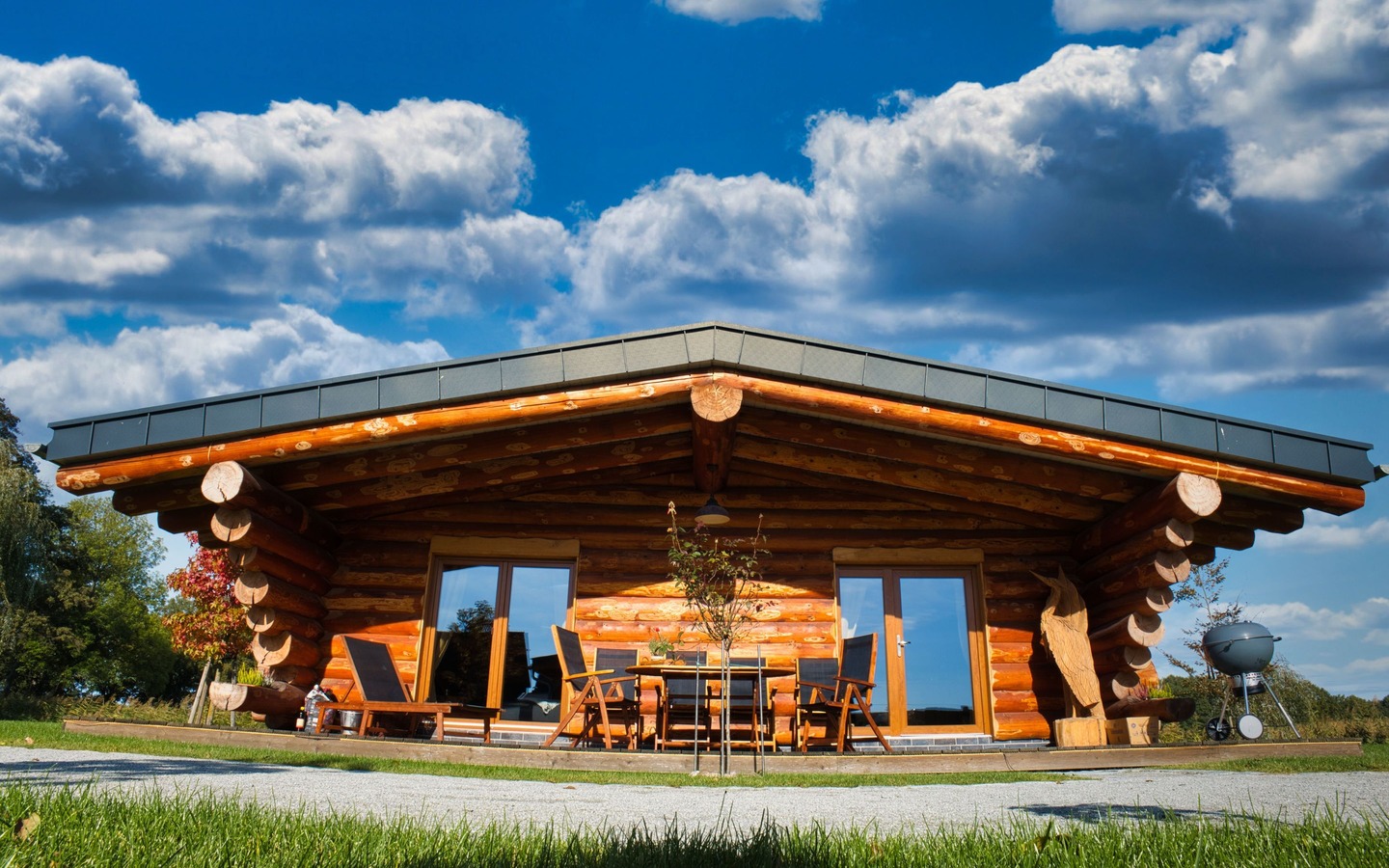 Ferienhaus mit Terrasse, Foto: Carsten Gr&uuml;nder, Lizenz: Carsten Gr&uuml;nder