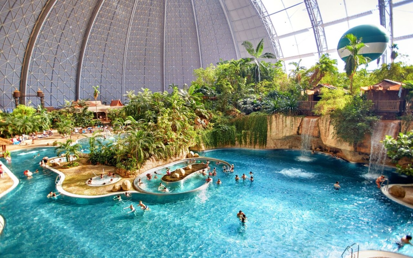 Lagune im Tropical Islands, Foto: ., Lizenz: Tropical Islands