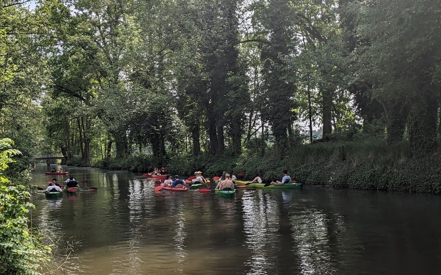 Paddler beim Wasserwandern, Foto: Steffen Emmerling, Lizenz: Wilde Wiese