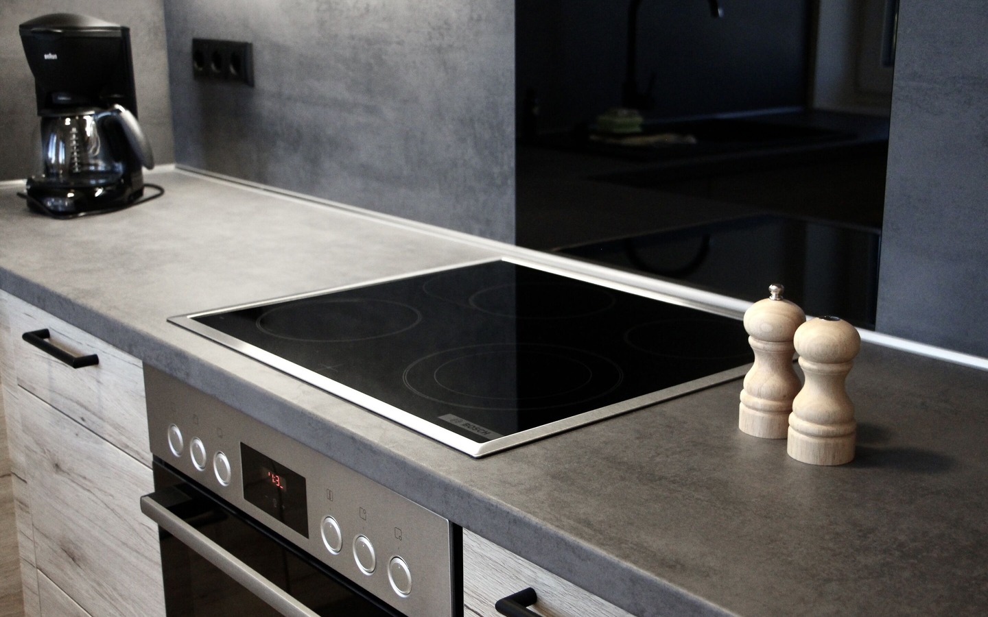 Gehobene K&uuml;chenausstattung, Foto: Weberhof Appartments, Lizenz: Weberhof Appartments