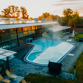 Au&szlig;enbereich der Spreewald Therme