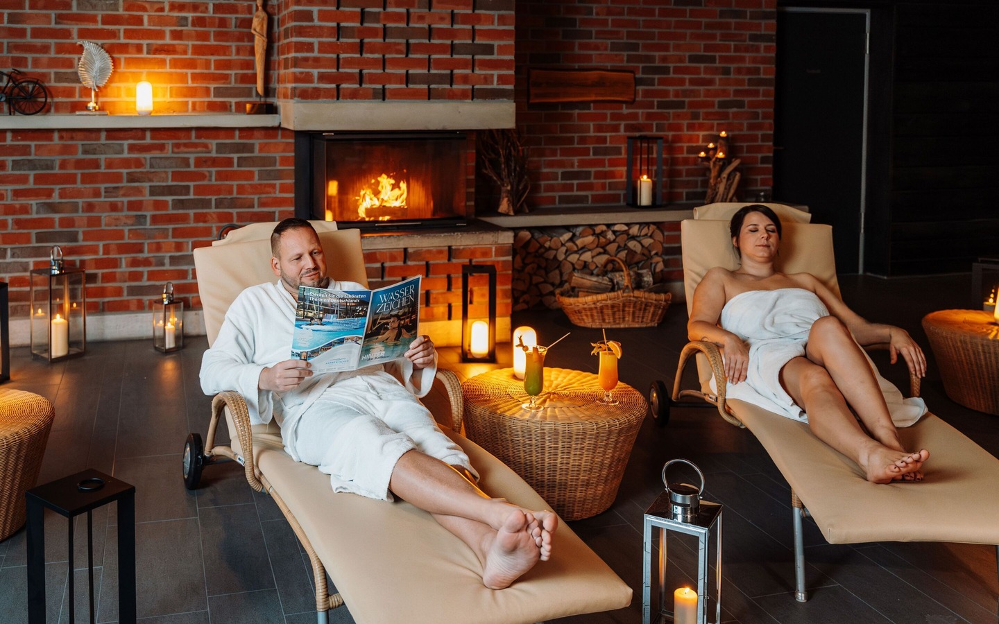 Ruhebereich, Foto: Finn Eidam, Lizenz: Spreewald Therme GmbH