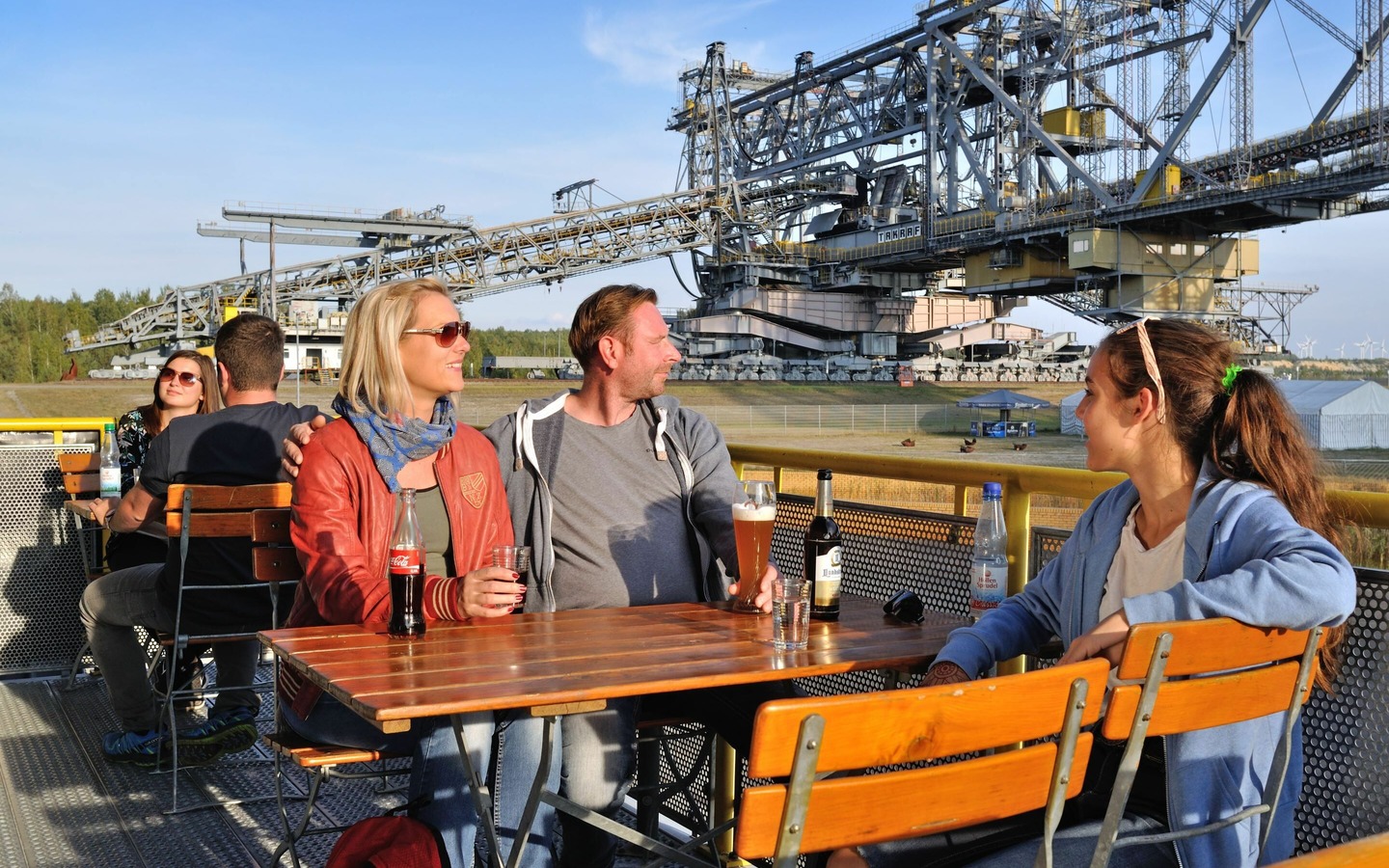 Besucherbergwerk F60 - Bistro Steigergrube, Foto: TV LSL/Nada Quenzel