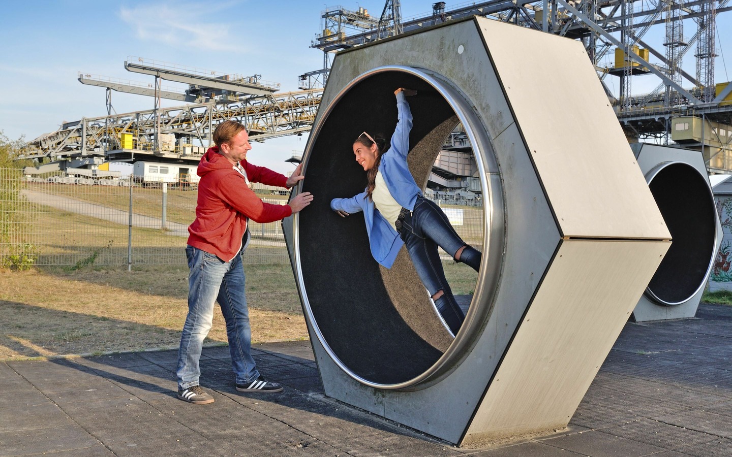 Besucherbergwerk F60 - Spielger&auml;t, Foto: TV LSL/Nada Quenzel